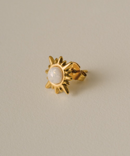 muku(ムク)の「PIERCE/SUN STONE(ピアス(両耳用)・レディース・ゴールド/シルバー/ブラック・FREE)」の22枚目の写真