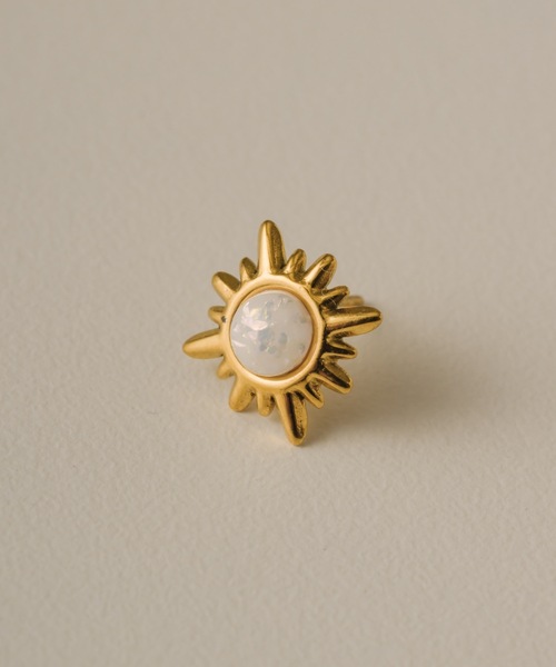 muku(ムク)の「PIERCE/SUN STONE(ピアス(両耳用)・レディース・ゴールド/シルバー/ブラック・FREE)」の21枚目の写真