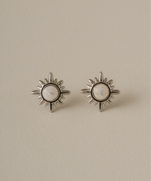 muku(ムク)の「PIERCE/SUN STONE(ピアス(両耳用)・レディース・ゴールド/シルバー/ブラック・FREE)」の17枚目の写真
