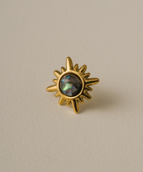 muku(ムク)の「PIERCE/SUN STONE(ピアス(両耳用)・レディース・ゴールド/シルバー/ブラック・FREE)」の19枚目の写真