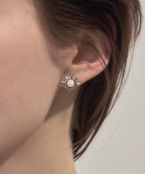 muku(ムク)の「PIERCE/SUN STONE(ピアス(両耳用)・レディース・ゴールド/シルバー/ブラック・FREE)」の13枚目の写真