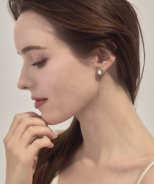 muku(ムク)の「PIERCE/SUN STONE(ピアス(両耳用)・レディース・ゴールド/シルバー/ブラック・FREE)」の15枚目の写真