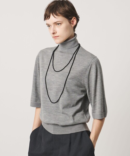 LOEFF(ロエフ)の「【別注】<Haute Joaillerie AKIO MORI>オニキス ロングネックレス 4×160(ネックレス・レディース・ブラック・FREE)」の5枚目の写真