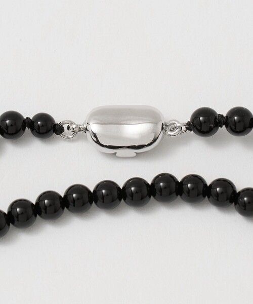 LOEFF(ロエフ)の「【別注】<Haute Joaillerie AKIO MORI>オニキス ロングネックレス 4×160(ネックレス・レディース・ブラック・FREE)」の11枚目の写真