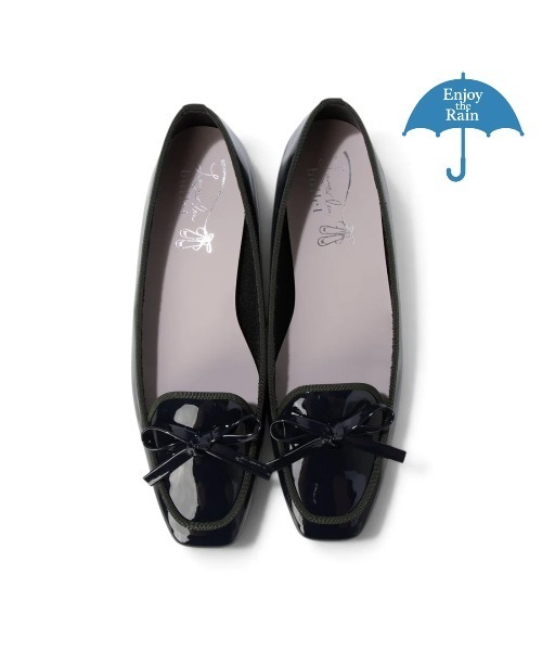 Launa lea（ラウナレア）の「【26秋冬】【レイン対応】スクエアトゥバレエローファー(RB8401A)（バレエシューズ・レディース・ブラック/ネイビー/グレー系その他/アイボリー・21.5cm/22.0cm/22.5cm/23.0cm/23.5cm/24.0cm/24.5cm/25.0cm/25.5cm/26.0cm）」の22枚目の写真