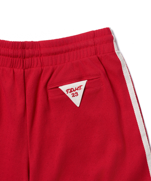 TTUDEMENT(トュードメント)の「50s EMBROIDERED TRACK SHORTS_RED(その他パンツ・レディース・その他・SMALL)」の6枚目の写真