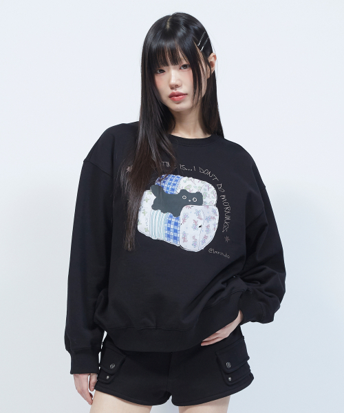 LMR(エルエムアール)の「コジシャニョン アートワーク スウェット ブラック(スウェット・レディース・ブラック・SMALL/MEDIUM/LARGE)」の8枚目の写真
