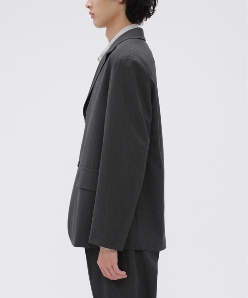 MARGARET HOWELL(マーガレットハウエル)の「DRY WOOL SUITING(テーラードジャケット・メンズ・チャコール・LARGE/MEDIUM/SMALL)」の3枚目の写真