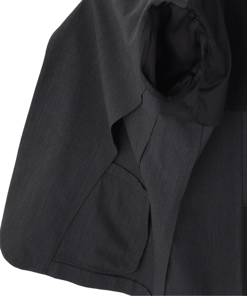 MARGARET HOWELL(マーガレットハウエル)の「DRY WOOL SUITING(テーラードジャケット・メンズ・チャコール・LARGE/MEDIUM/SMALL)」の7枚目の写真