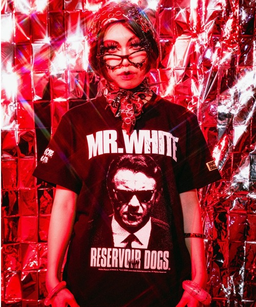ハードコアチョコレート(ハードコアチョコレート)の「『レザボア・ドッグス』MR.WHITE(ブラック)(Tシャツ/カットソー・メンズ・ブラック・LARGE/X-LARGE/XX-LARGE)」の1枚目の写真