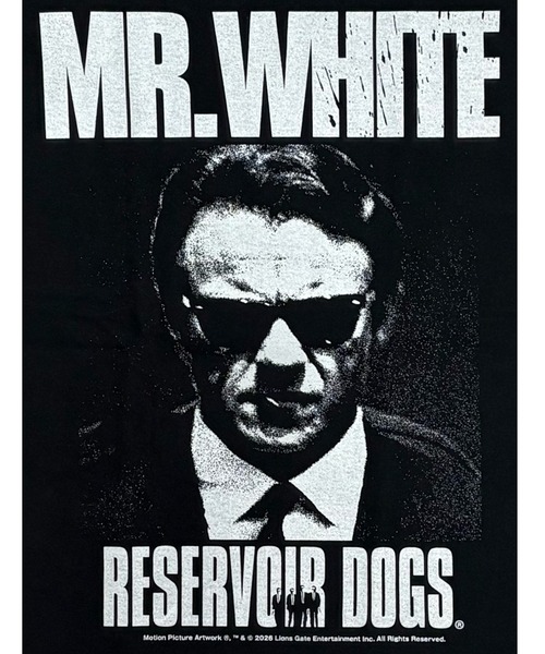 ハードコアチョコレート(ハードコアチョコレート)の「『レザボア・ドッグス』MR.WHITE(ブラック)(Tシャツ/カットソー・メンズ・ブラック・LARGE/X-LARGE/XX-LARGE)」の4枚目の写真