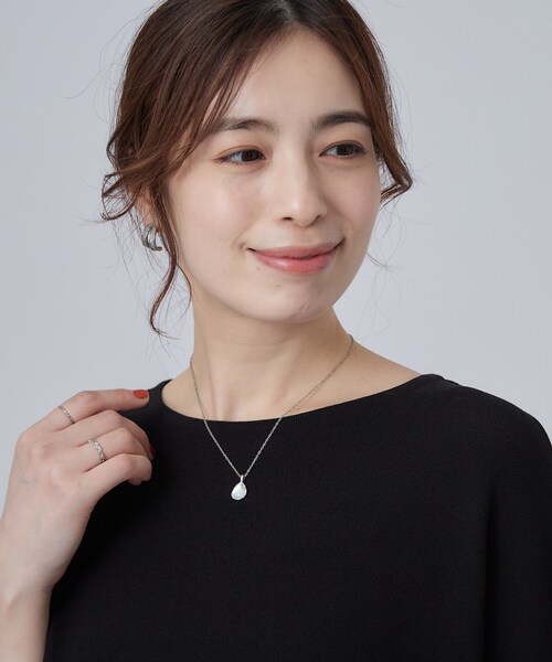SHOO・LA・RUE(シューラルー)の「【ステンレス】ポイントモチーフネックレス(ネックレス・レディース・シルバー系1/シルバー系2/シルバー系・00)」の10枚目の写真