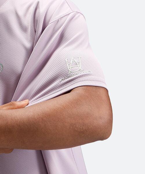 UNDER ARMOUR(アンダーアーマー)の「UAストリートクエスト ショートスリーブ Tシャツ(バスケットボール/メンズ)(Tシャツ/カットソー・メンズ・スモークピンク・XL/L/M/S/2XL/3XL)」の4枚目の写真