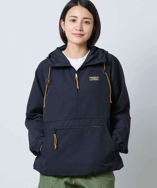 L.L.Bean(エルエルビーン)の「マウンテン・クラシック・アノラック 米国フィット・プチ(マウンテンパーカー・レディース・ブラック・SMALL/X-SMALL/LARGE/MEDIUM)」の1枚目の写真