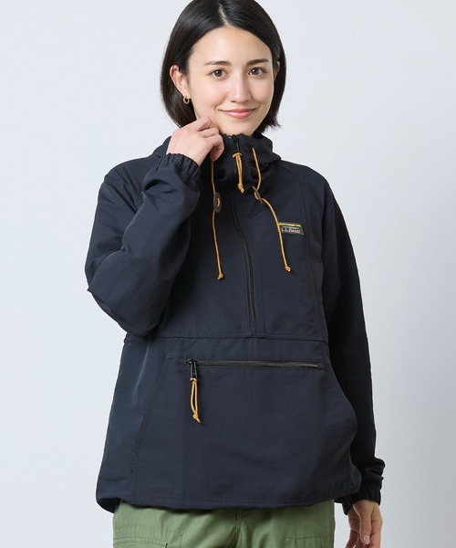 L.L.Bean(エルエルビーン)の「マウンテン・クラシック・アノラック 米国フィット・プチ(マウンテンパーカー・レディース・ブラック・SMALL/X-SMALL/LARGE/MEDIUM)」の6枚目の写真