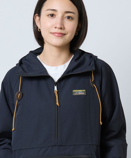 L.L.Bean(エルエルビーン)の「マウンテン・クラシック・アノラック 米国フィット・プチ(マウンテンパーカー・レディース・ブラック・SMALL/X-SMALL/LARGE/MEDIUM)」の2枚目の写真
