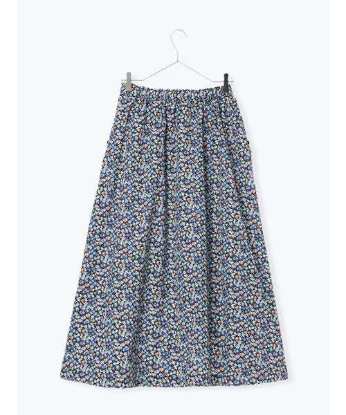 TSUHARU by Samansa Mos2(ツハルバイサマンサモスモス)の「【LIBERTY FABRICS】Floralia柄ギャザースカート(スカート・レディース・ブルー/レッド・F)」の11枚目の写真