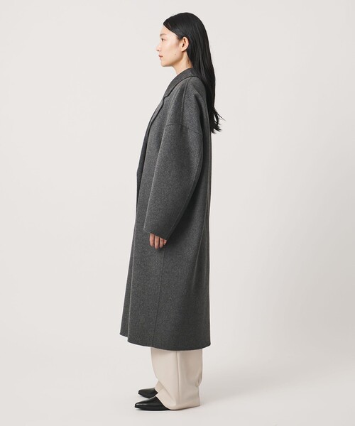MARW UNITED ARROWS(マルゥ ユナイテッドアローズ)の「<MARW UNITED ARROWS>リバー ロング コート(その他アウター・レディース・レッド/ダークグレー/ネイビー/ブラック・38/36/34)」の15枚目の写真
