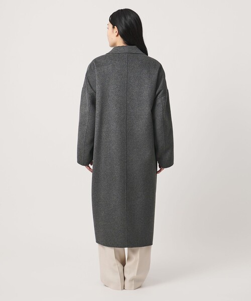 MARW UNITED ARROWS(マルゥ ユナイテッドアローズ)の「<MARW UNITED ARROWS>リバー ロング コート(その他アウター・レディース・レッド/ダークグレー/ネイビー/ブラック・38/36/34)」の16枚目の写真