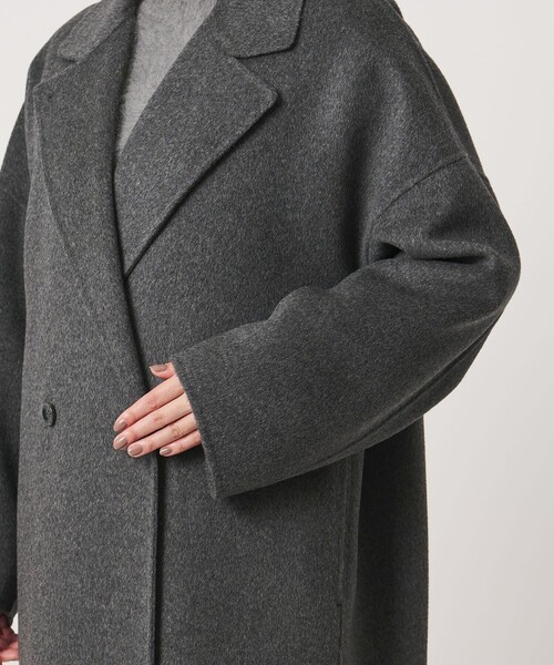 MARW UNITED ARROWS(マルゥ ユナイテッドアローズ)の「<MARW UNITED ARROWS>リバー ロング コート(その他アウター・レディース・レッド/ダークグレー/ネイビー/ブラック・38/36/34)」の18枚目の写真