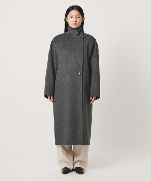 MARW UNITED ARROWS(マルゥ ユナイテッドアローズ)の「<MARW UNITED ARROWS>リバー ロング コート(その他アウター・レディース・レッド/ダークグレー/ネイビー/ブラック・38/36/34)」の22枚目の写真