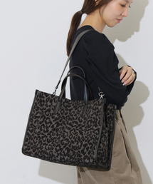 JOURNAL STANDARD relume | RELUME レオパードジャガードトート(トートバッグ)