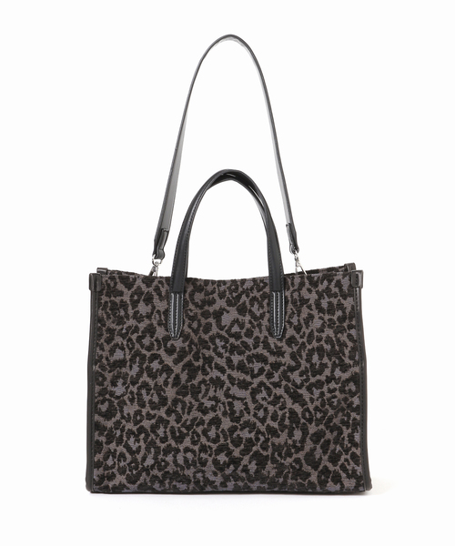 JOURNAL STANDARD relume(ジャーナルスタンダード レリューム)の「RELUME レオパードジャガードトート(トートバッグ・レディース・ブラウン/ブラック・FREE)」の21枚目の写真
