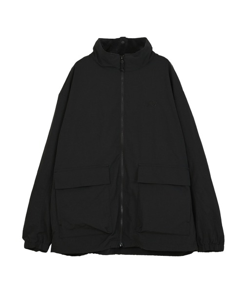 NEW BALANCE(ニューバランス)の「3wayウーブンジャケット(ブルゾン・メンズ・ブラック/カーキブラウン・LARGE/X-LARGE/MEDIUM/SMALL/XX-LARGE)」の2枚目の写真