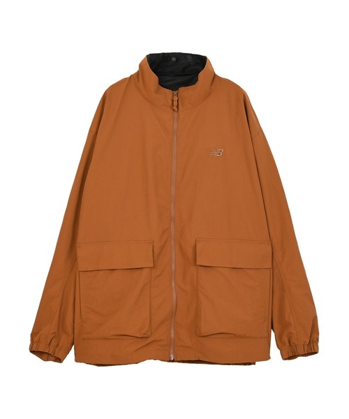 NEW BALANCE(ニューバランス)の「3wayウーブンジャケット(ブルゾン・メンズ・ブラック/カーキブラウン・LARGE/X-LARGE/MEDIUM/SMALL/XX-LARGE)」の1枚目の写真