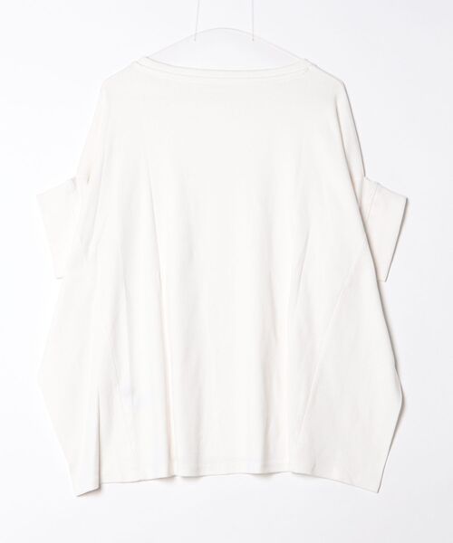 FUNALIVE(ファンアライブ)の「変形ドルマンカットソー 半端袖(Tシャツ/カットソー・レディース・オフホワイト・M~L)」の15枚目の写真