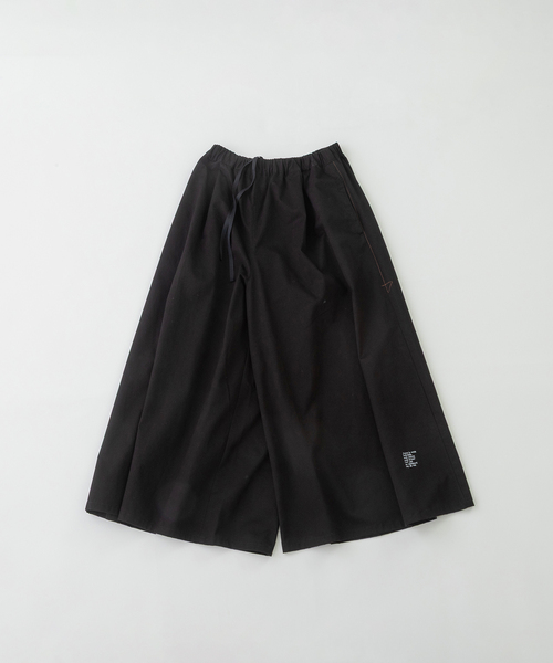 nop de nod(ノップドゥノッド)の「フレアーマキシパンツ(その他パンツ・レディース・インディゴブルー/ブラック/ダークブラウン/ライトベージュ・M)」の9枚目の写真