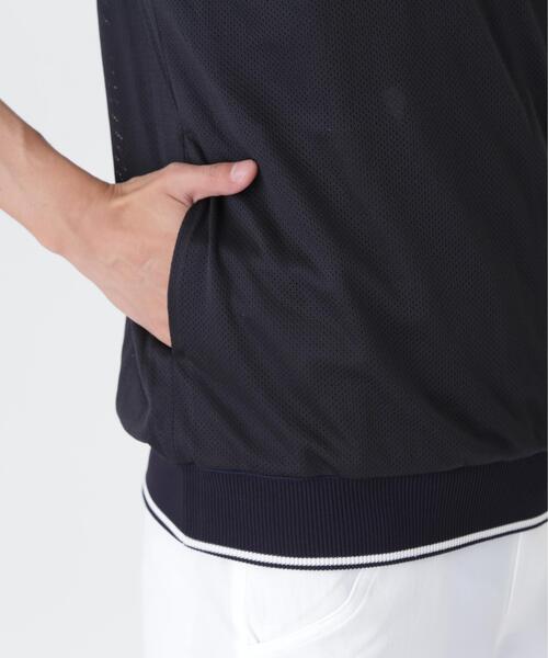 PEARLY GATES(パーリーゲイツ)の「【PEARLY GATES】リバーシブルVネックニットベスト <エンブレム総柄> (MENS)(ベスト・メンズ・ダークインディゴブルー・LARGE/MEDIUM/X-LARGE)」の20枚目の写真