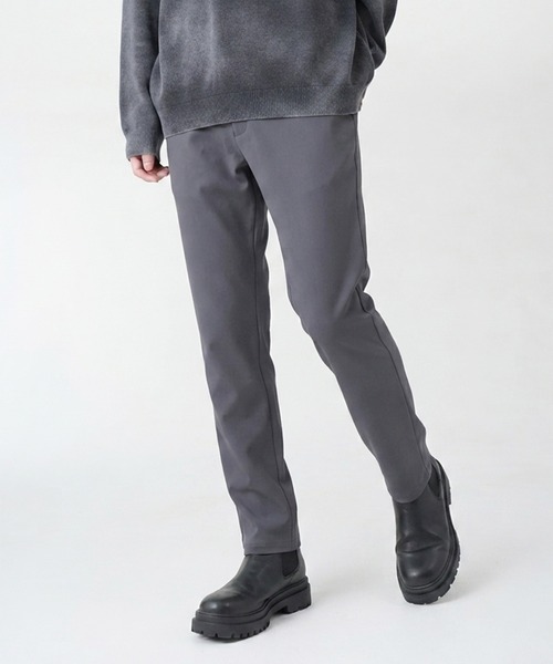 ZI-ON（ジーオン）の「M-0001 メンズ ストレッチテーパードパンツ・（その他パンツ・メンズ・キャメル/ブラック/チャコールグレー/グレー・L/M/XL）」の3枚目の写真
