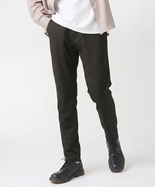 ZI-ON（ジーオン）の「M-0001 メンズ ストレッチテーパードパンツ・（その他パンツ・メンズ・キャメル/ブラック/チャコールグレー/グレー・L/M/XL）」の2枚目の写真