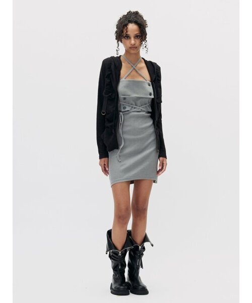 SETSETSET(セットセットセット)の「SIGNATURE CROSSOVER MINI DRESS(ワンピース・レディース・その他・FREE)」の3枚目の写真
