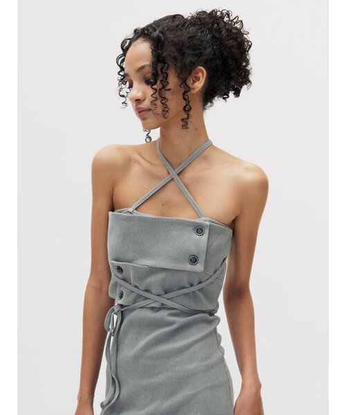 SETSETSET(セットセットセット)の「SIGNATURE CROSSOVER MINI DRESS(ワンピース・レディース・その他・FREE)」の5枚目の写真
