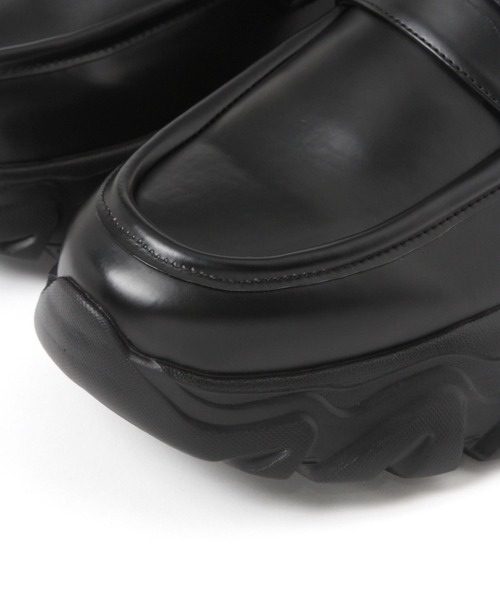 RAGEBLUE（レイジブルー）の「CHUNKY SOLE LOAFERS/ボリュームスニーカーソールローファー（ローファー・メンズ・ブラック系その他/ブラック・SMALL/MEDIUM/LARGE）」の15枚目の写真