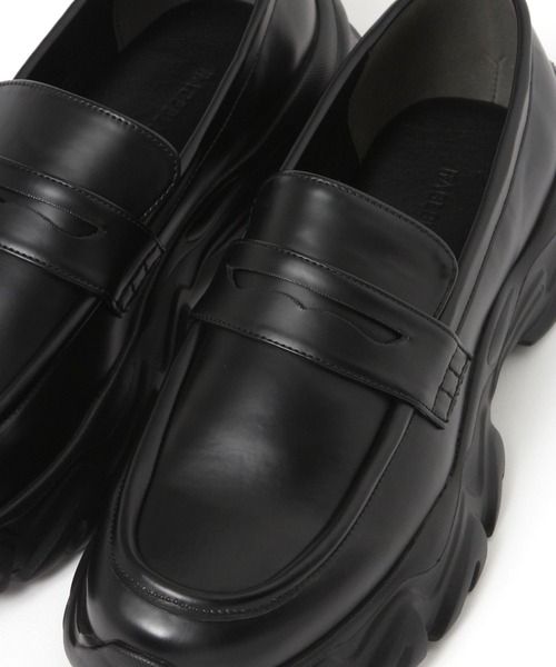 RAGEBLUE（レイジブルー）の「CHUNKY SOLE LOAFERS/ボリュームスニーカーソールローファー（ローファー・メンズ・ブラック系その他/ブラック・SMALL/MEDIUM/LARGE）」の16枚目の写真