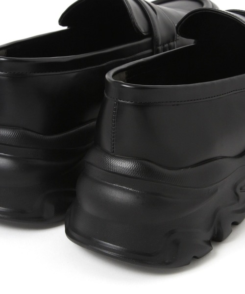 RAGEBLUE（レイジブルー）の「CHUNKY SOLE LOAFERS/ボリュームスニーカーソールローファー（ローファー・メンズ・ブラック系その他/ブラック・SMALL/MEDIUM/LARGE）」の18枚目の写真