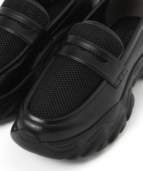 RAGEBLUE（レイジブルー）の「CHUNKY SOLE LOAFERS/ボリュームスニーカーソールローファー（ローファー・メンズ・ブラック系その他/ブラック・SMALL/MEDIUM/LARGE）」の9枚目の写真