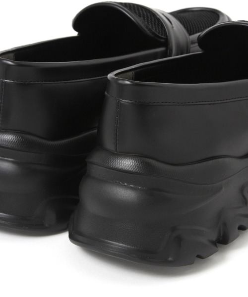 RAGEBLUE（レイジブルー）の「CHUNKY SOLE LOAFERS/ボリュームスニーカーソールローファー（ローファー・メンズ・ブラック系その他/ブラック・SMALL/MEDIUM/LARGE）」の10枚目の写真