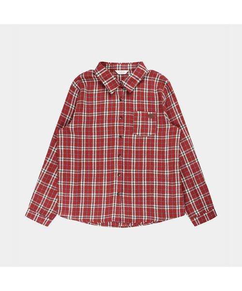 PIGMENT(ピグメント)の「マルチビビッドチェックシャツ (KYNB2606311)(シャツ/ブラウス・レディース・イエロー/グリーン/レッド・FREE)」の3枚目の写真