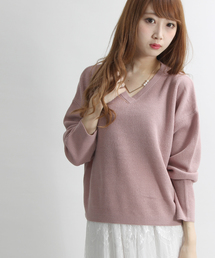 WEGO | WEGO/Vネックニット(ニット/セーター)