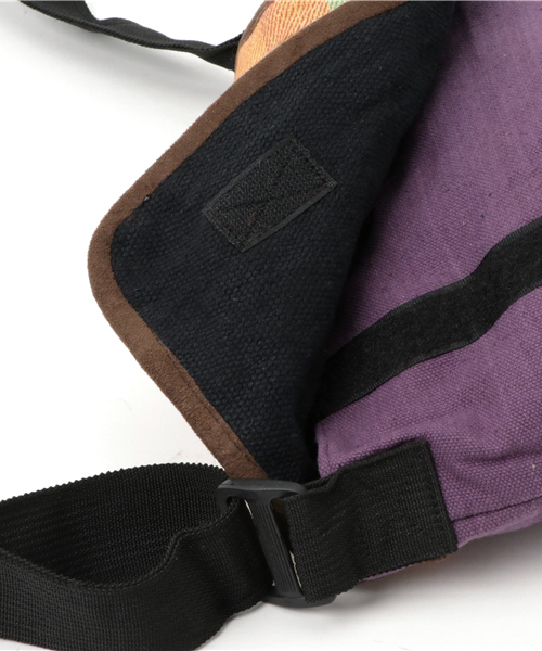 チャイハネ（チャイハネ）の「【チャイハネ】チェクルボディバッグ / ショルダーバッグ（ショルダーバッグ・レディース・ネイビー/パープル/オフホワイト・FREE）」の11枚目の写真