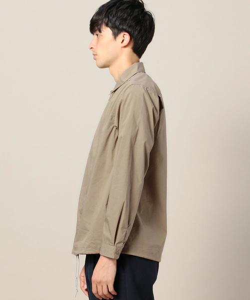 BEAUTY&YOUTH UNITED ARROWS(ビューティーアンドユースユナイテッドアローズ)の「BY ウェザー コーチ シャツ◆(シャツ/ブラウス・メンズ・ベージュ/ネイビー・X-LARGE/MEDIUM/LARGE/SMALL)」の10枚目の写真