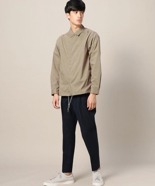 BEAUTY&YOUTH UNITED ARROWS(ビューティーアンドユースユナイテッドアローズ)の「BY ウェザー コーチ シャツ◆(シャツ/ブラウス・メンズ・ベージュ/ネイビー・X-LARGE/MEDIUM/LARGE/SMALL)」の11枚目の写真