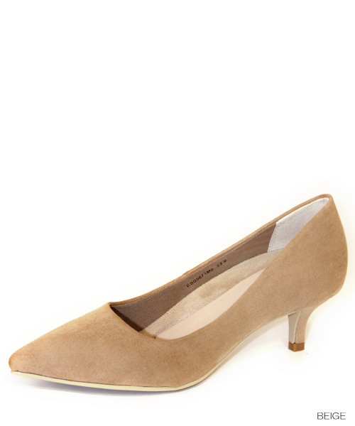 RANDA（ランダ）の「ストレスフリー/ポインテッドトゥプレーンパンプス（パンプス・レディース・ブラック/ベージュ/ネイビー/ブラウン/グレー/パイソン/ライトグレー/レッド/カーキ/ブラック系その他/オレンジ/グレー系その他/ピンク/イエロー/ピンクベージュ/ベージュ系その他/シルバー系その他/プラム/パープル・22/25/23.5/25.5/22.5/23/24/24.5/21/21.5）」の8枚目の写真