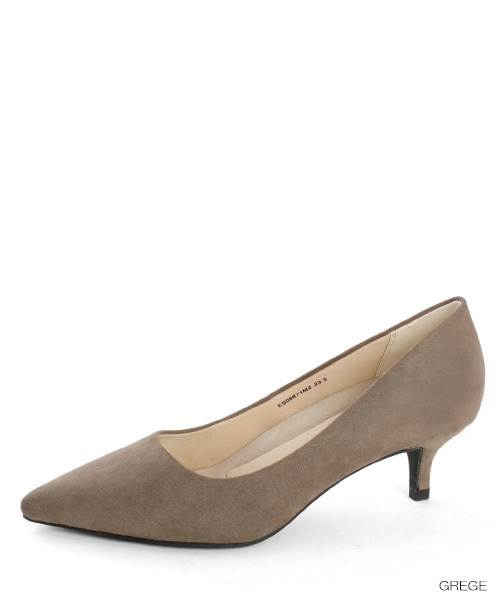 RANDA（ランダ）の「ストレスフリー/ポインテッドトゥプレーンパンプス（パンプス・レディース・ブラック/ベージュ/ネイビー/ブラウン/グレー/パイソン/ライトグレー/レッド/カーキ/ブラック系その他/オレンジ/グレー系その他/ピンク/イエロー/ピンクベージュ/ベージュ系その他/シルバー系その他/プラム/パープル・22/25/23.5/25.5/22.5/23/24/24.5/21/21.5）」の6枚目の写真