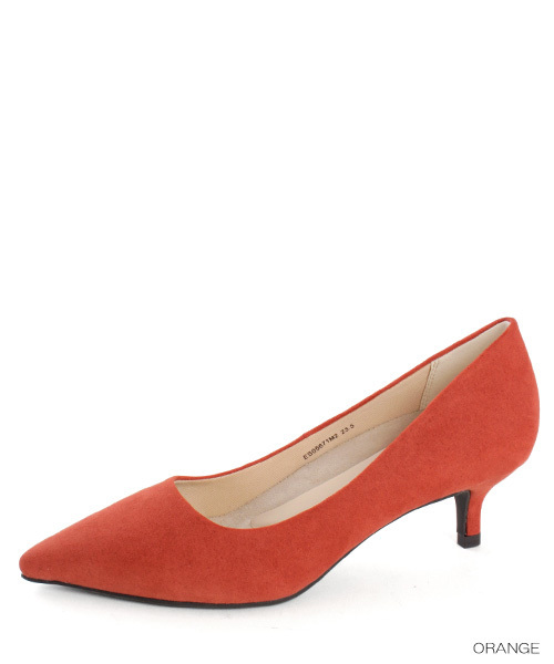 RANDA（ランダ）の「ストレスフリー/ポインテッドトゥプレーンパンプス（パンプス・レディース・ブラック/ベージュ/ネイビー/ブラウン/グレー/パイソン/ライトグレー/レッド/カーキ/ブラック系その他/オレンジ/グレー系その他/ピンク/イエロー/ピンクベージュ/ベージュ系その他/シルバー系その他/プラム/パープル・22/25/23.5/25.5/22.5/23/24/24.5/21/21.5）」の17枚目の写真