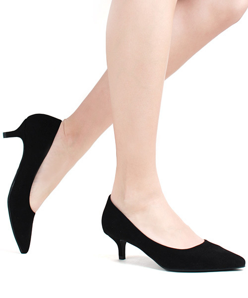 RANDA（ランダ）の「ストレスフリー/ポインテッドトゥプレーンパンプス（パンプス・レディース・ブラック/ベージュ/ネイビー/ブラウン/グレー/パイソン/ライトグレー/レッド/カーキ/ブラック系その他/オレンジ/グレー系その他/ピンク/イエロー/ピンクベージュ/ベージュ系その他/シルバー系その他/プラム/パープル・22/25/23.5/25.5/22.5/23/24/24.5/21/21.5）」の20枚目の写真